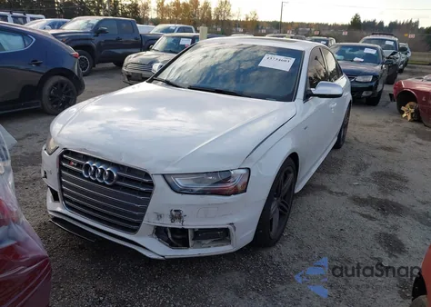 2013 Audi S4 3.0T Premium Plus из США, поврежденный, VIN WAUKGAFL8DA128317